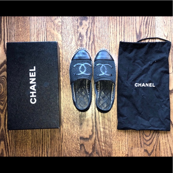 CHANEL Shoes - 100% Authentic Mesh Chanel Espadrilles $450